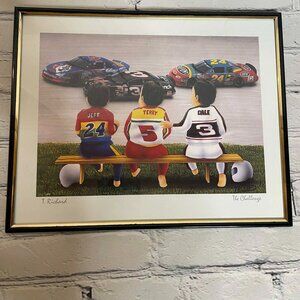 The Challenge Nascar Picture - Jeff Gordon, Terry Labonte, & Dale Earnhardt